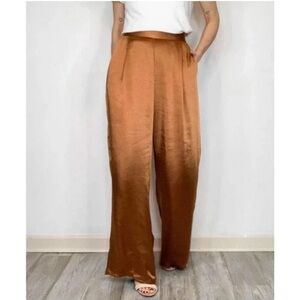 NWT Drew Eva Satin Pants